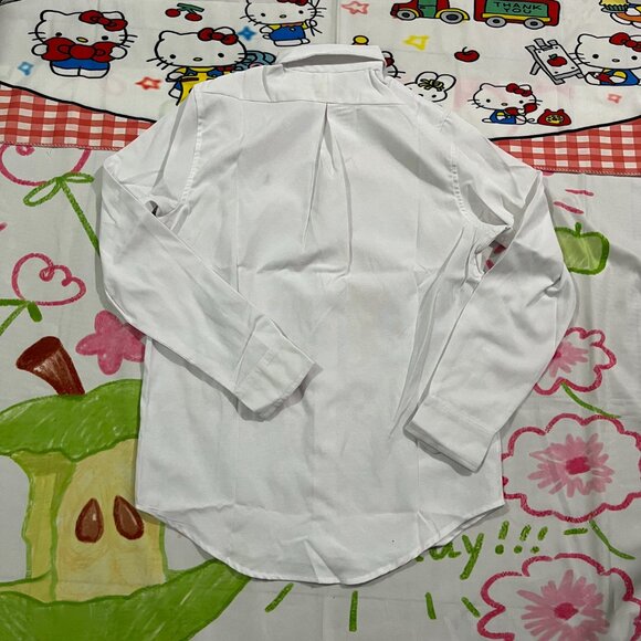 Ralph Lauren White Lapel Shirt - Picture 6 of 7